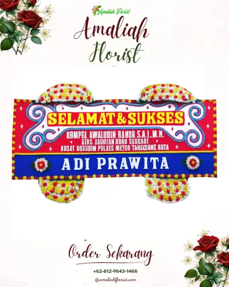 Papan Bunga Ucapan Selamat Sungaiberemas